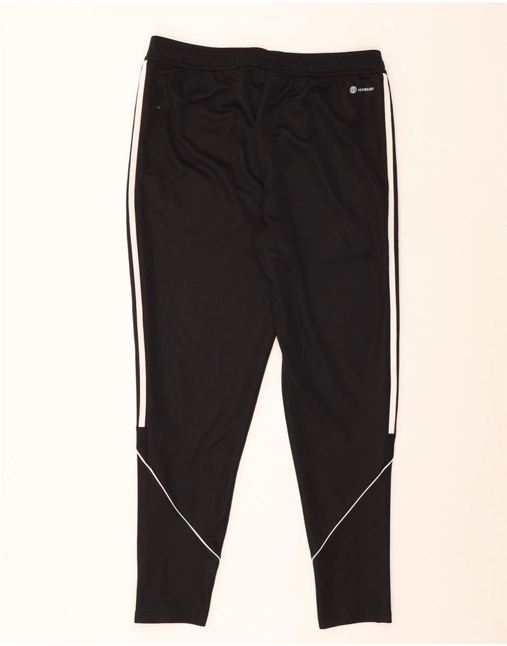 Pantaloni da tuta Adidas Aeroready da uomo grandi in poliestere nero