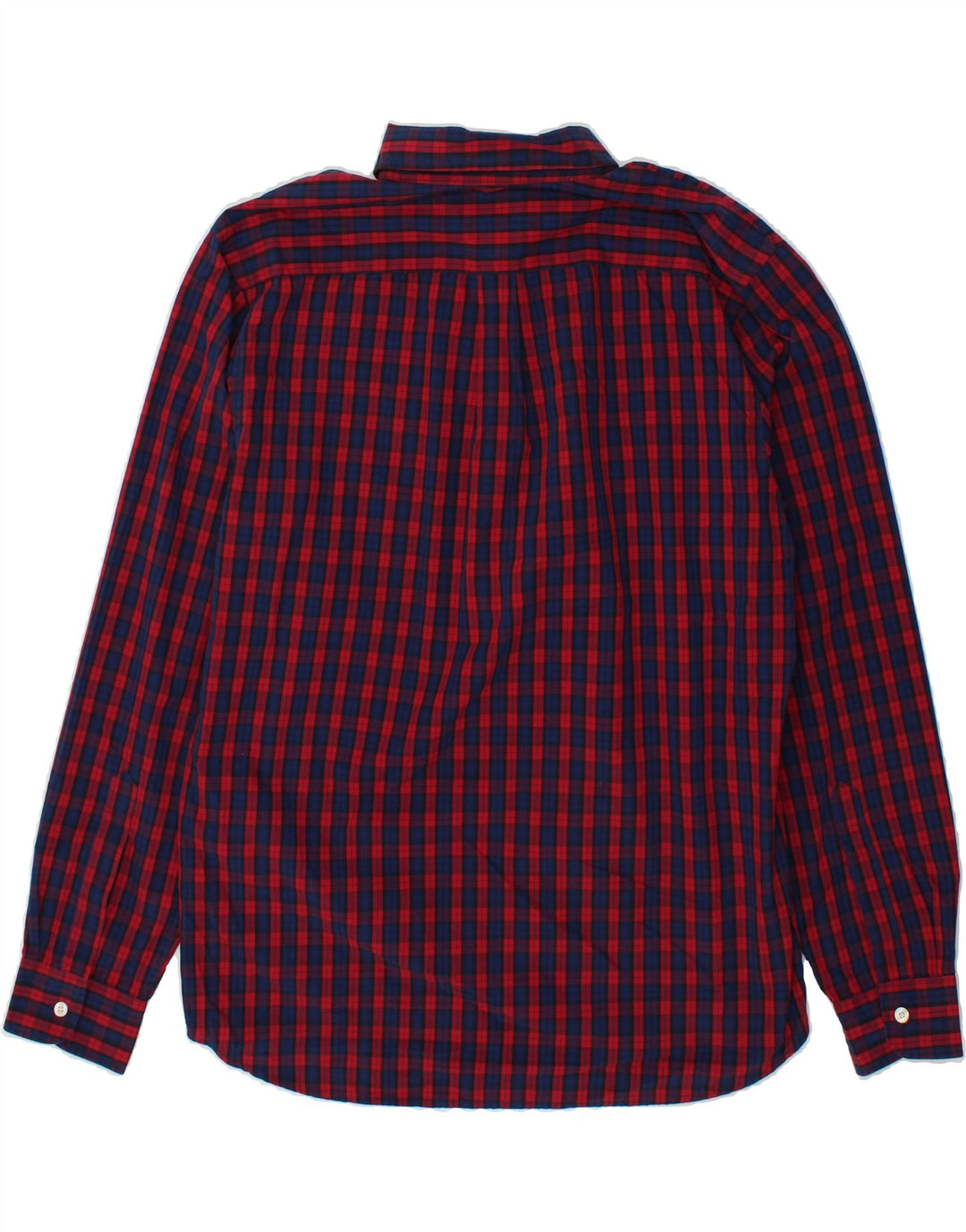 DOCKERS Mens Standard Fit Shirt Large Red Check Cotton Vintage Dockers and Second-Hand Dockers from Messina Hembry 