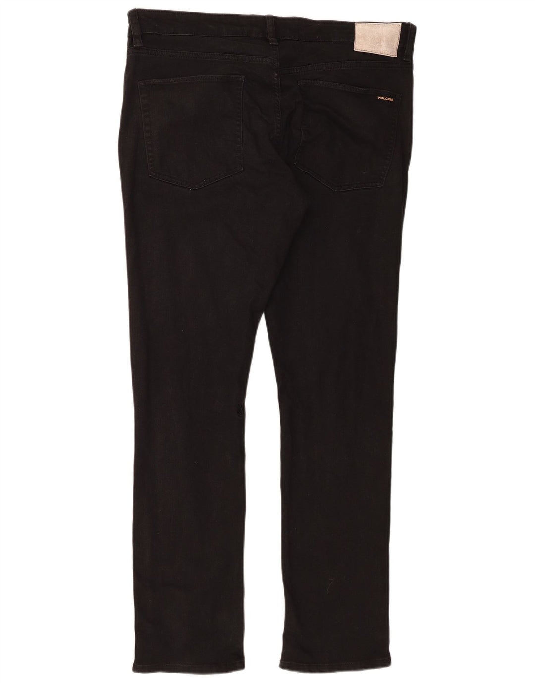 Volcom Mens Skinny Jeans W36 L32 Black Cotton