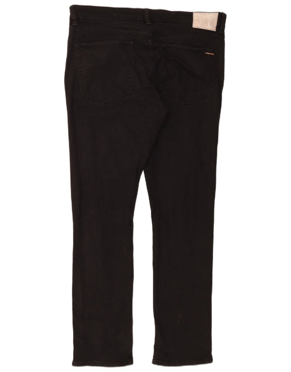 Volcom Mens Skinny Jeans W36 L32 fekete pamut