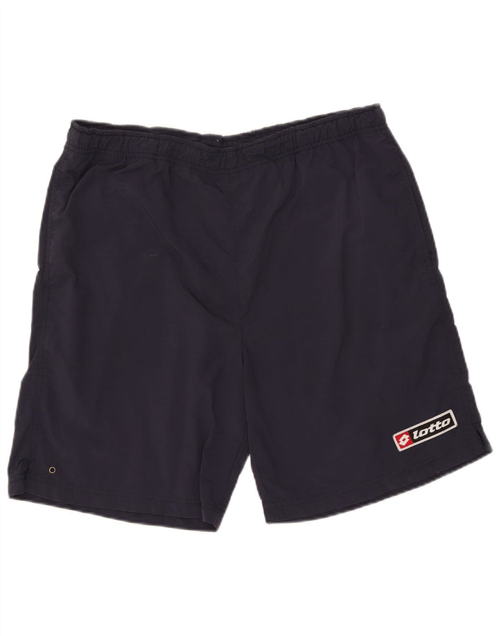 Lotto Mens Sport Shorts Large Navy Blue