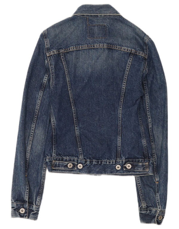 Jaqueta jeans feminina Replay UK 6 XS azul algodão