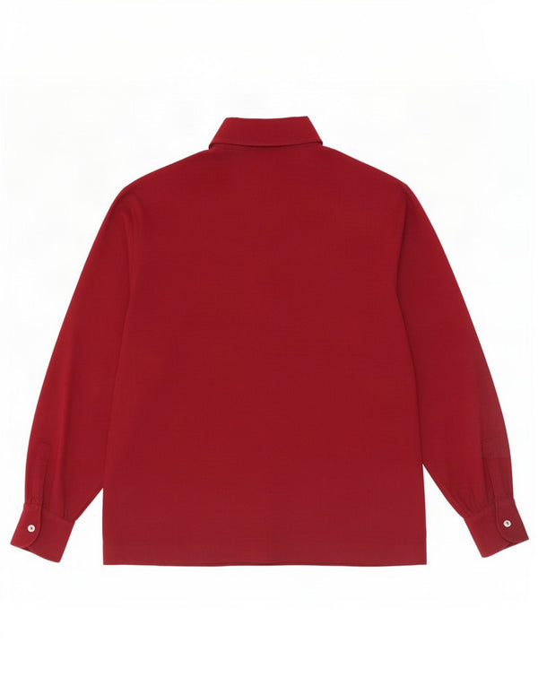 Camisa grande masculina vintage EUA 2 XS Vermelho