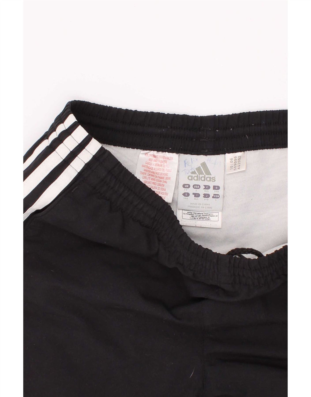 Adidas drenge sportsshorts 9-10 år sort polyester
