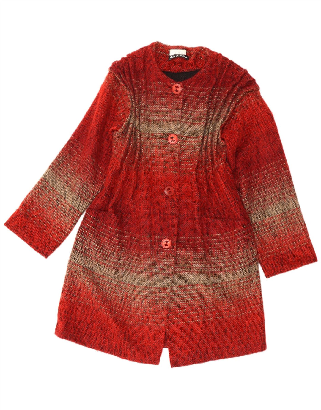 Soprabito da donna Avoca UK 4 XS acrilico a strisce rosse