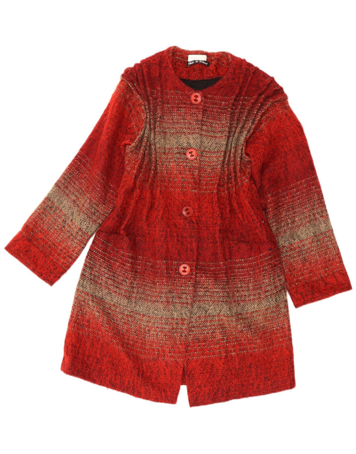 Soprabito da donna Avoca UK 4 XS acrilico a strisce rosse
