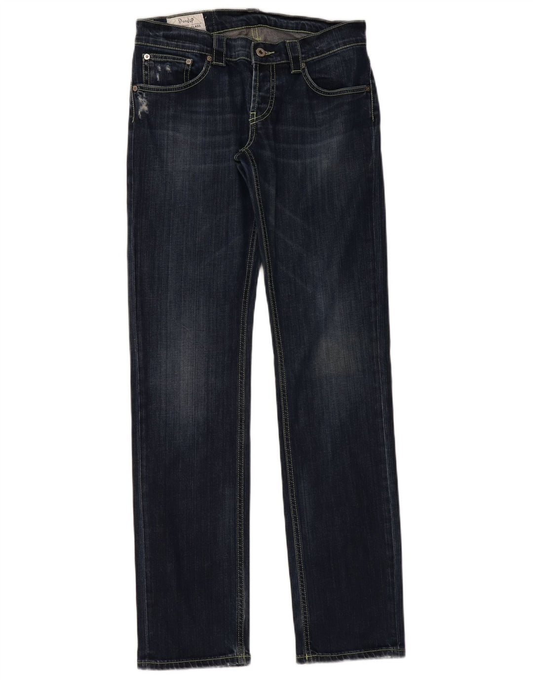 Jeans dritti da donna DONDUP W30 L35 cotone blu navy