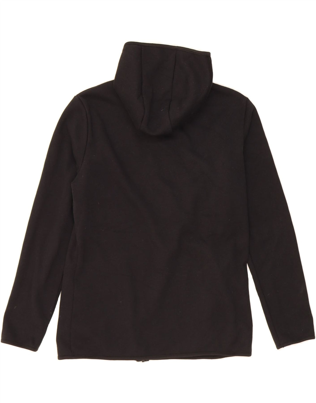 ELLESSE Womens Zip Hoodie Sweater UK 16 Large Black Polyester Vintage Ellesse and Second-Hand Ellesse from Messina Hembry 