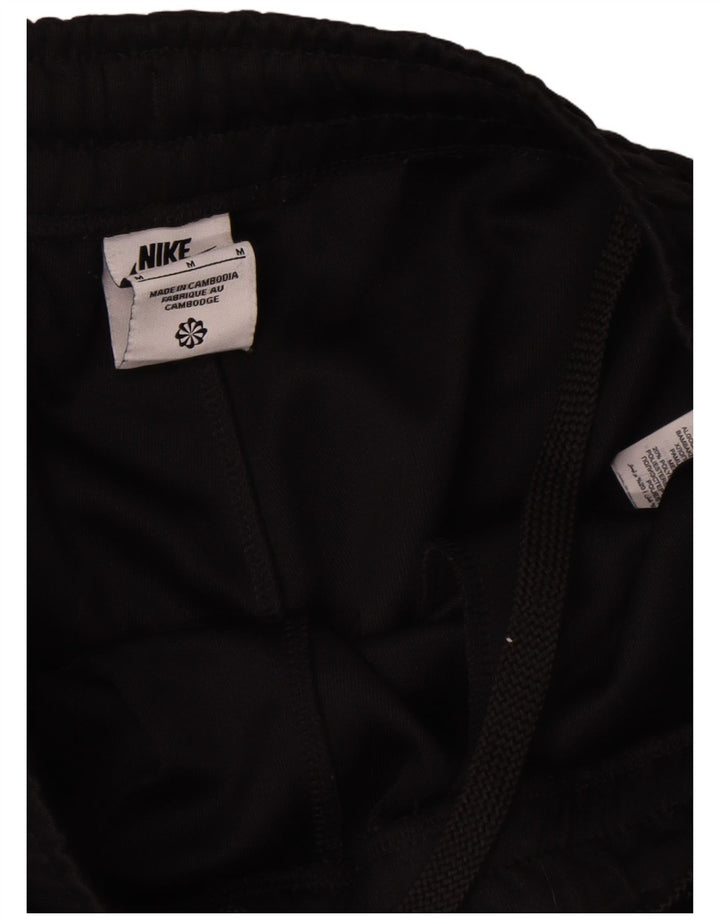 Nike Mens Graphic Cargo Tracksuit Trousers Joggers Medium Black Cotton