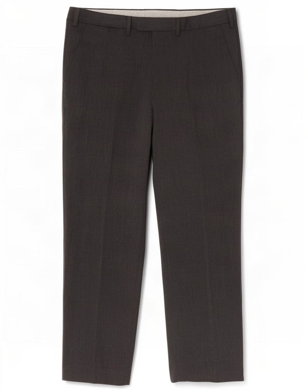 Marks & Spencer Mens Straight Suit Trousers W38 L31 Grey Polyester