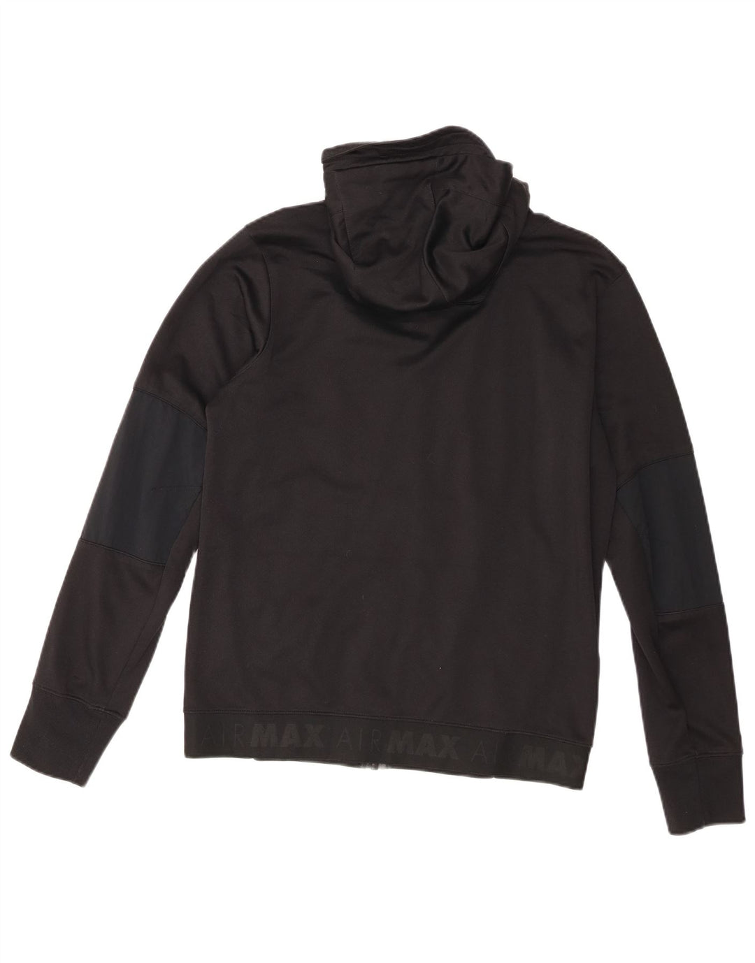 Nike Veste de survêtement à capuche graphique pour homme en coton noir moyen