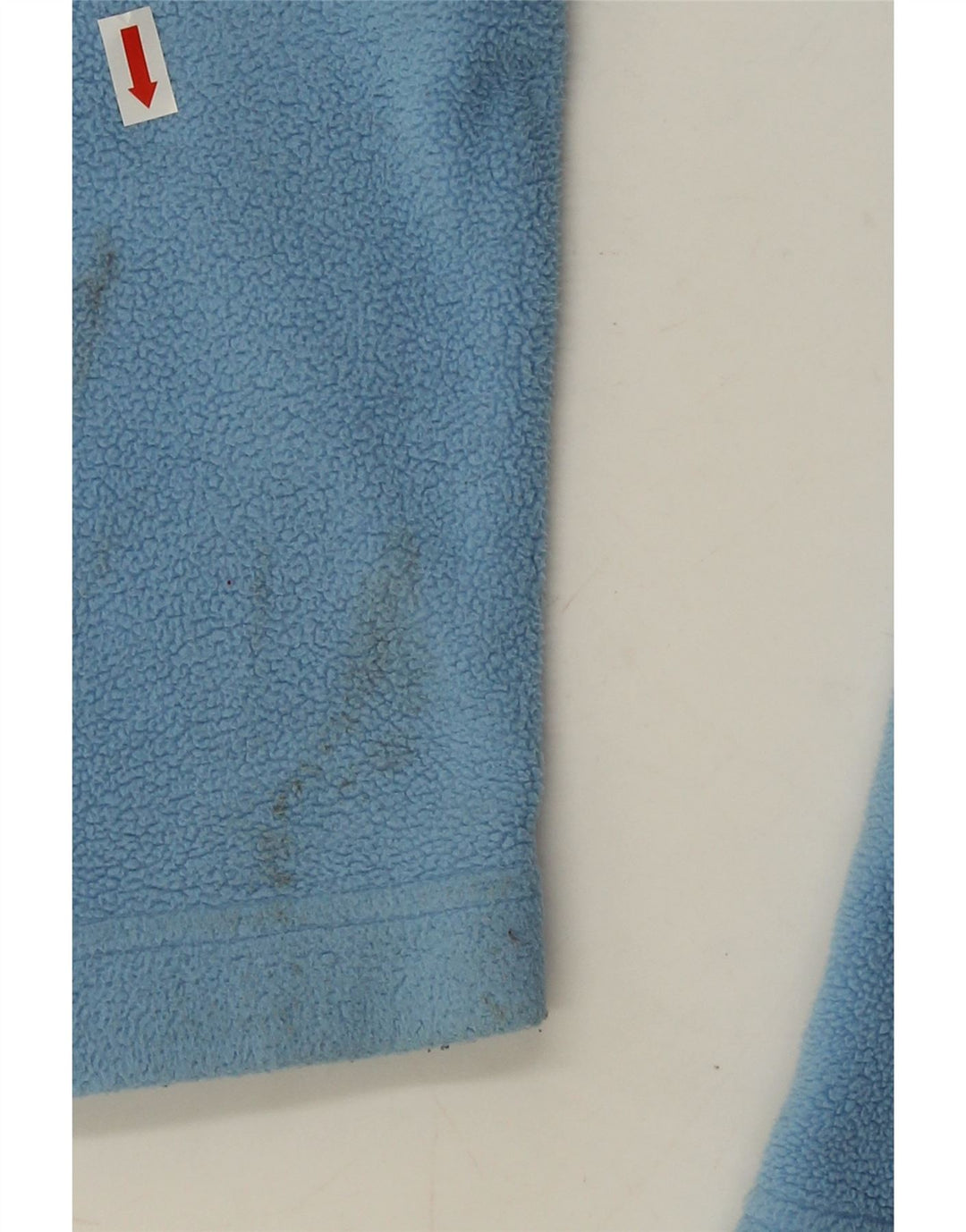 Fila Womens Zip Neck Fleece Jumper UK 14 Large Blue Polyester