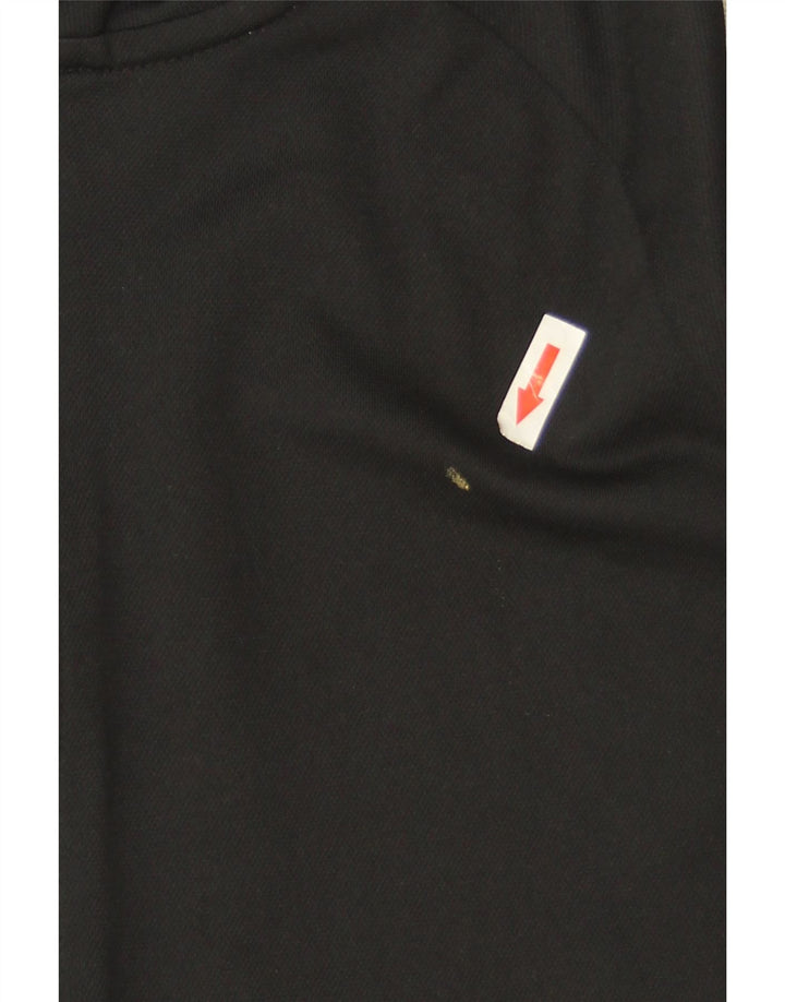 Nike Mens Dri Fit Tracksuit Top Jacket Medium Black Colourblock Polyester