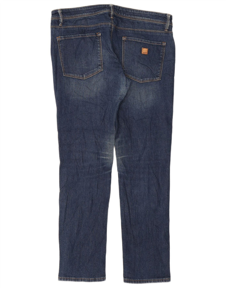 Roxy Womens Slim Jeans W31 L28 Navy Blue Cotton