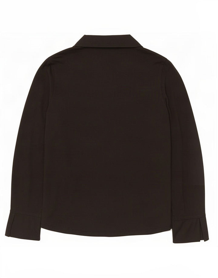 Marks & Spencer Dame Pullover Shirt UK 20 2XL Sort Viscose