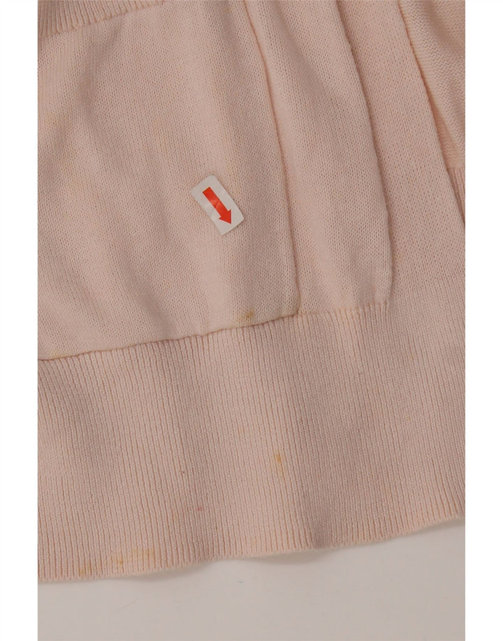 Marks & Spencer Womens Longline Oversized Cardigan Sweater UK 10 Small Pink