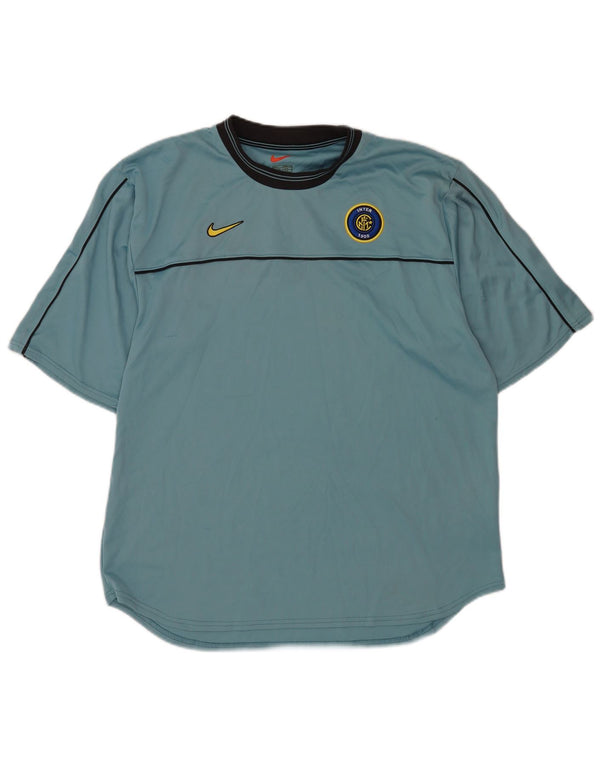 Мужская футболка Nike Inter Milan Top UK 42/44, большой синий полиэстер