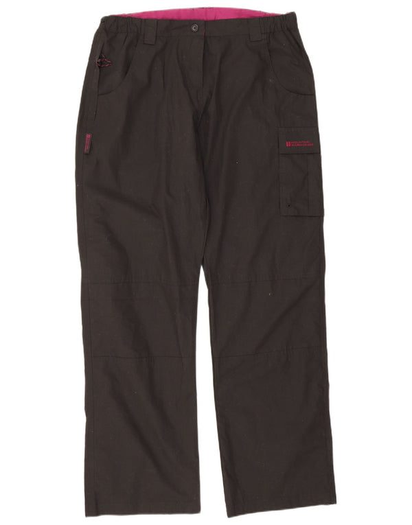 Pantalones cargo rectos para mujer de Mountain Warehouse UK 44 Large W32 L30 Black