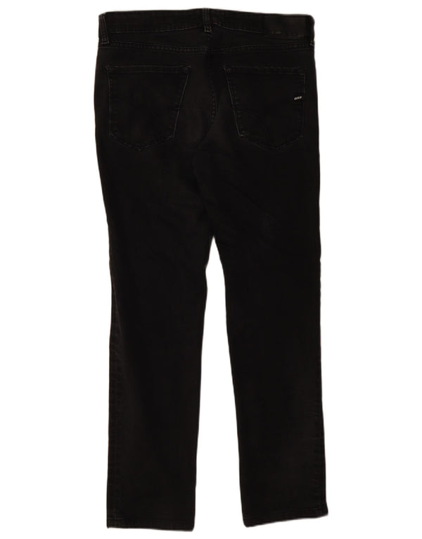 Jeans dritti da uomo Gas W34 L29 cotone nero