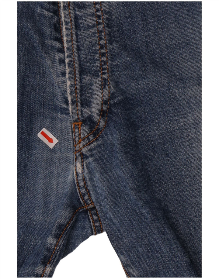Liu Jo Mens Regular Slim Jeans W38 L31 Blue Cotton