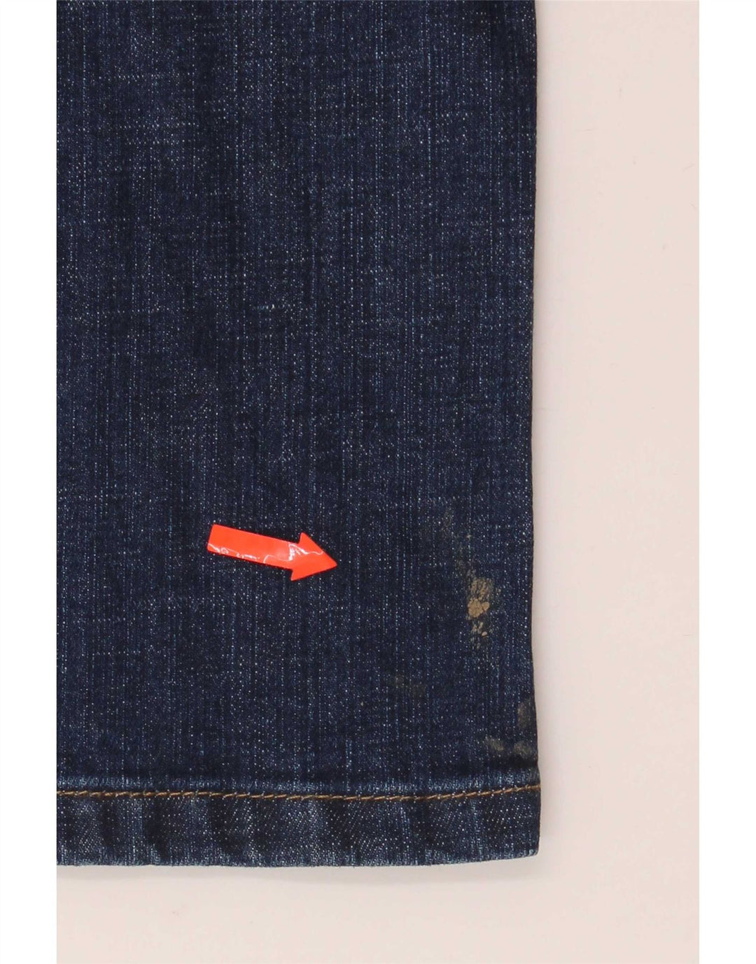 Marks & Spencer Herre Regular Fit Straight Jeans W38 L33 Blå Bomuld