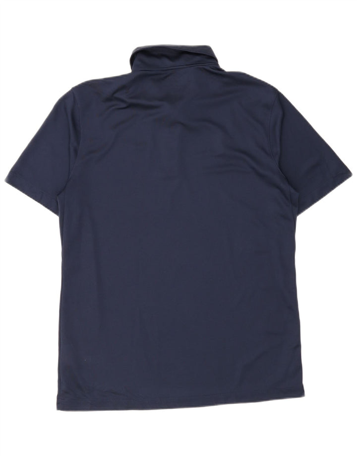Nike Dri Fit polo majica Medium tamnoplavi poliester