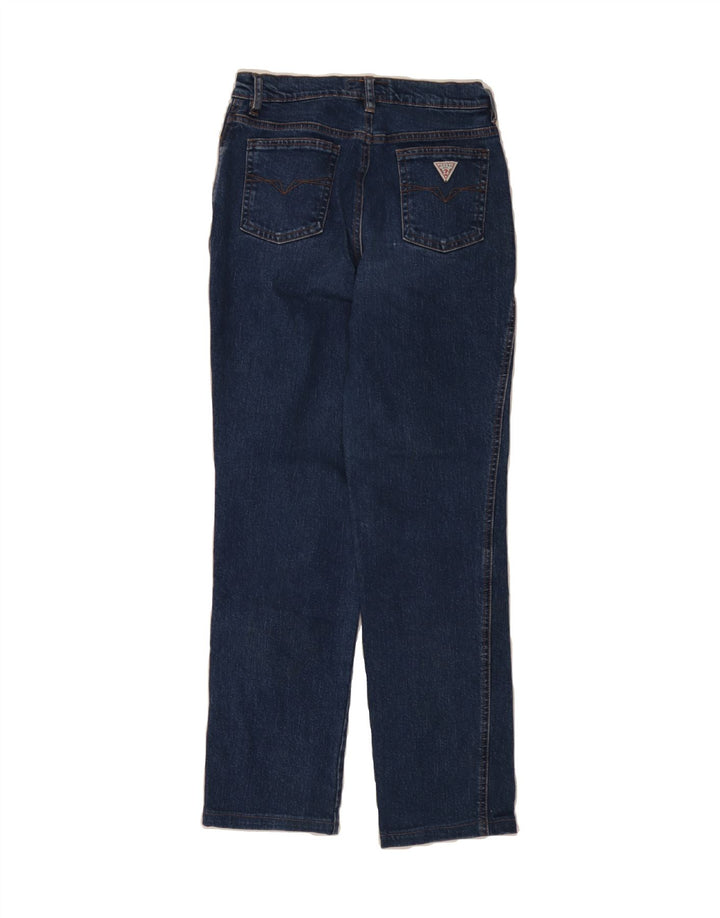 GUESS Womens Straight Jeans W30 L28 Blue Cotton Vintage Guess and Second-Hand Guess from Messina Hembry 