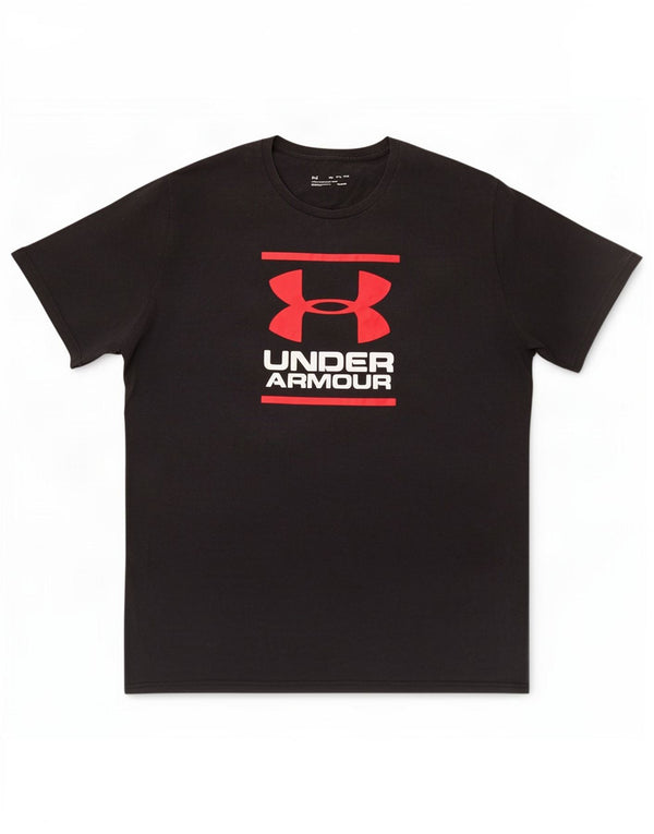 Under Armour Heat Gear T-shirt graphique coupe ample pour homme 2XL Noir