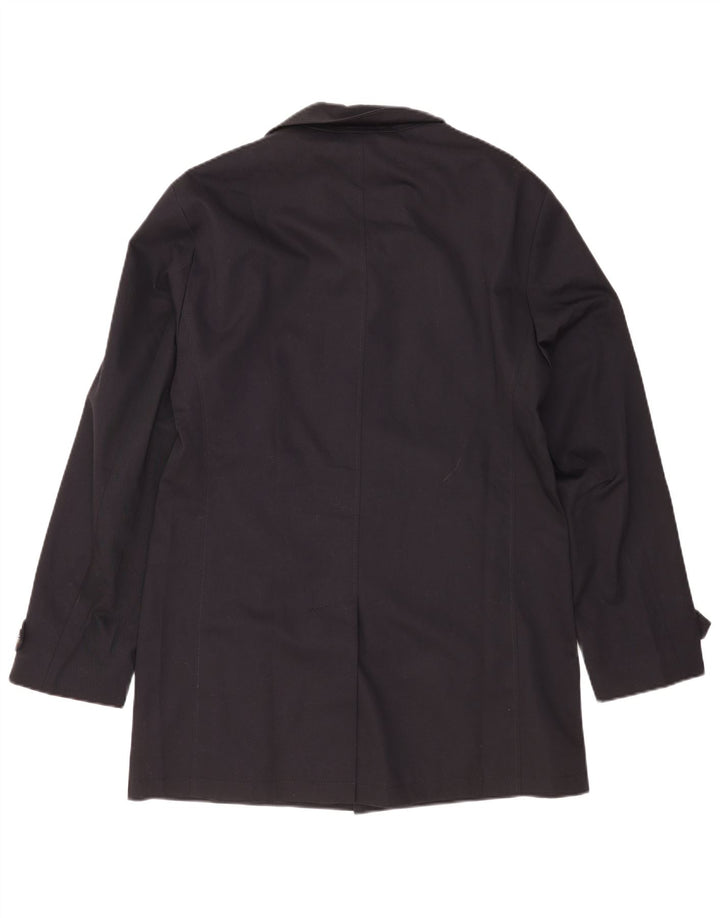 Tommy Hilfiger Skræddersyet overfrakke til mænd UK 38 Medium Navy Blue