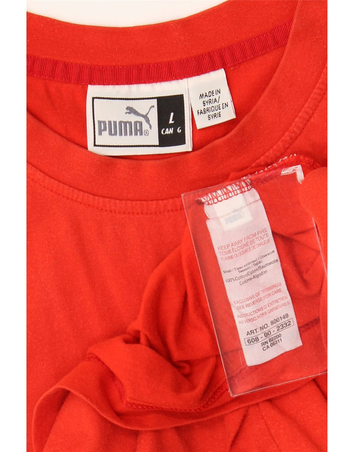 Vesta grafică pentru bărbați Puma, mare, roșu, bumbac