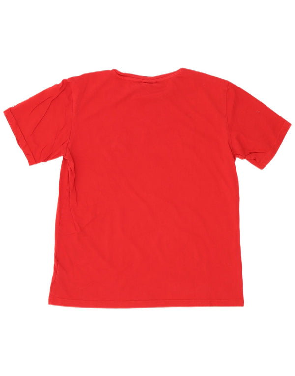 Champion Camiseta para niño Top 15-16 años 2XL Algodón rojo