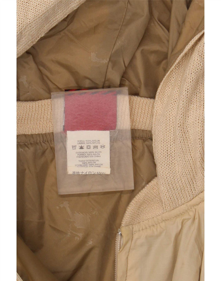 Oakley Chaqueta bomber con capucha para hombre UK 38 Medium Beige Nylon