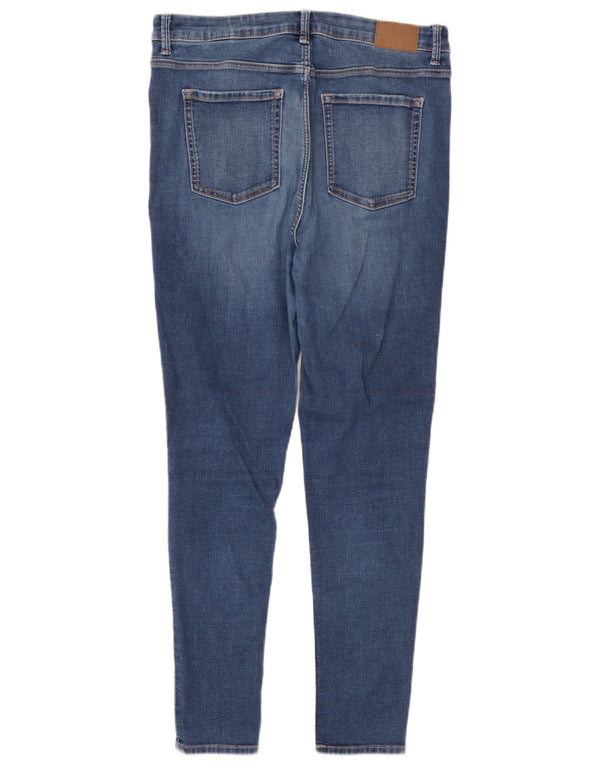 Jeans skinny da donna Marks & Spencer UK 14 Large W34 L28 Cotone blu
