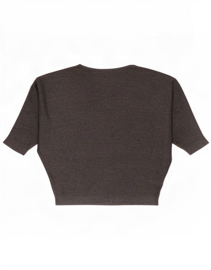 Phase Eight Womens Blouse Top UK 16 Large Grey Viscose
