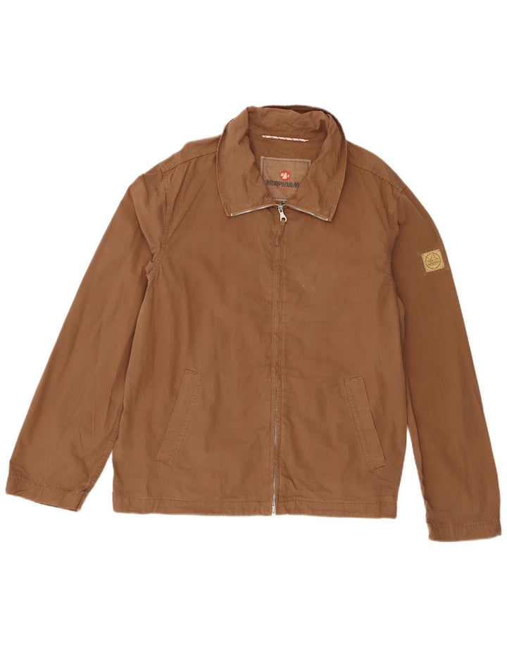 Murphy & Nye Herren Bomberjacke UK 44 2XL Beige Baumwolle