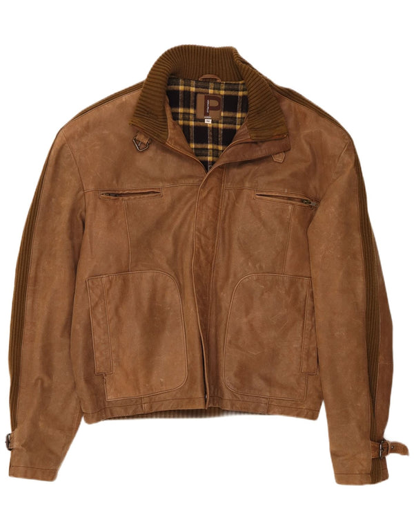 Conbipel Herren Lederjacke IT 56 2XL Braun