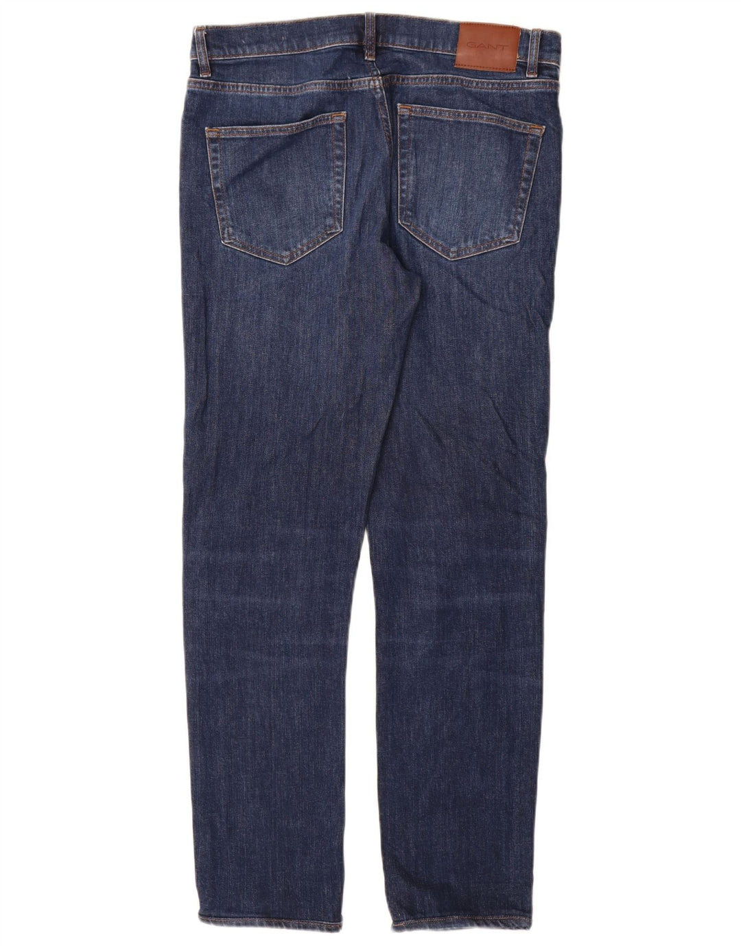 Gant Mens Slim Jeans W33 L32 Blue Cotton