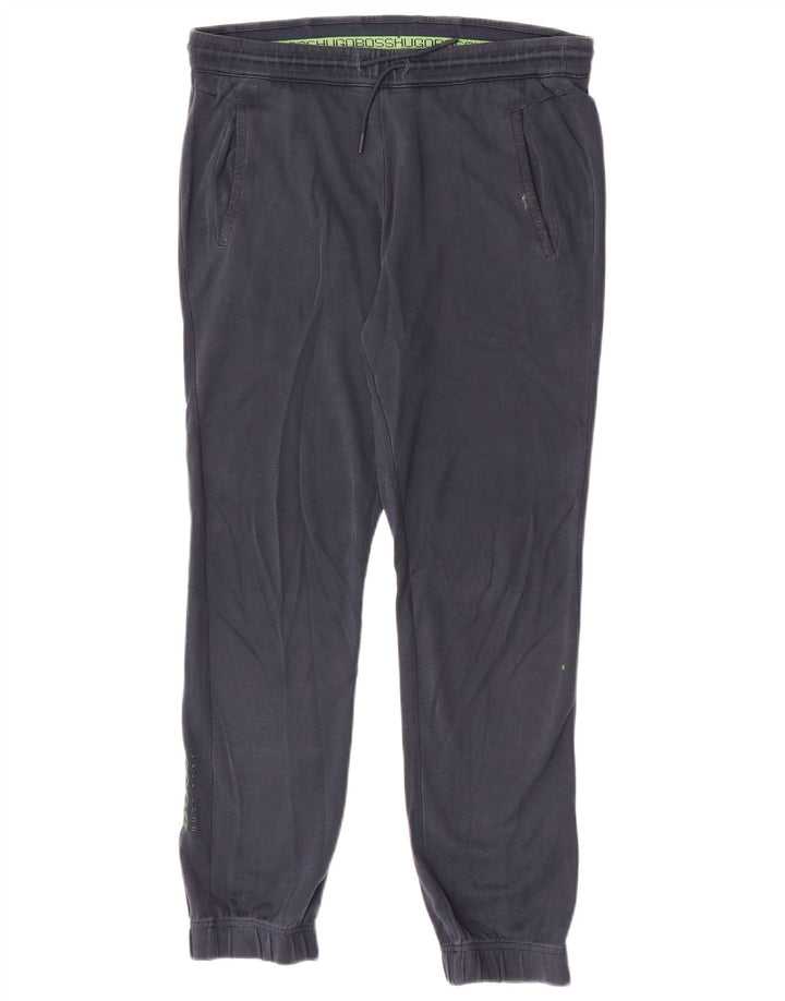 Hugo Boss Mens Tracksuit Trousers Joggers Small Navy Blue
