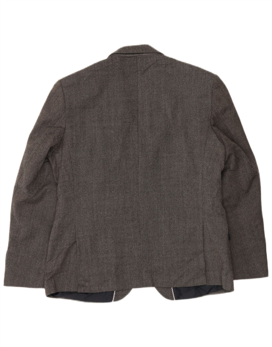 Marks & Spencer Mens 2 Button Blazer Jacket UK 38 Medium Grey Wool