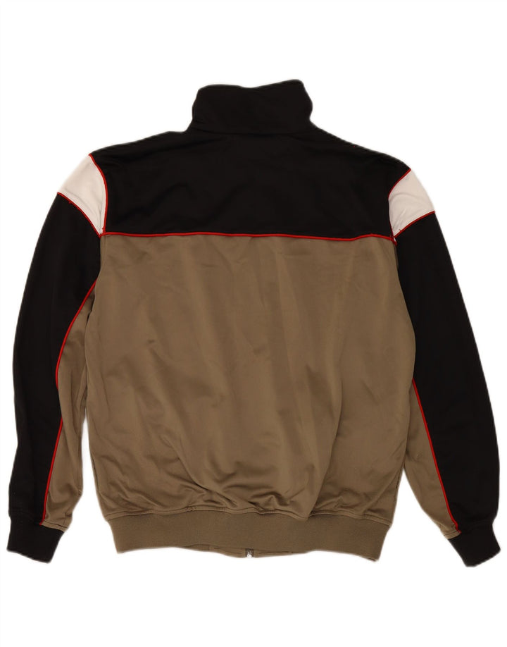 Kappa Mens Treino Top Jacket Medium Brown Colourblock Poliéster