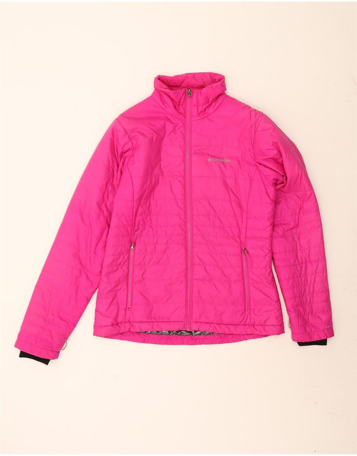 Columbia Damen Interchange Liner Gepolsterte Jacke UK 14 Mittelrosa Polyester