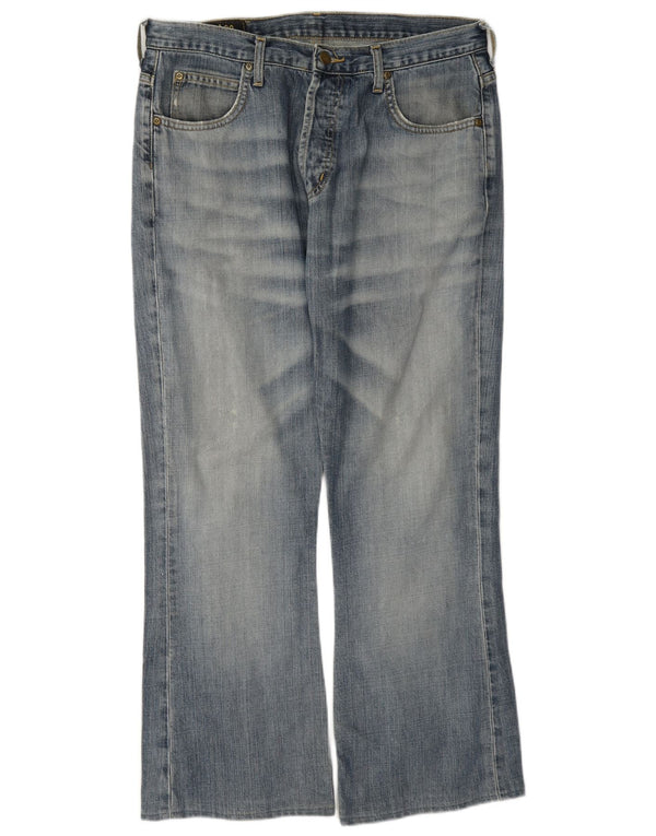 Lee Mens Denver Bootcut Jeans W34 L29 Μπλε βαμβακερό