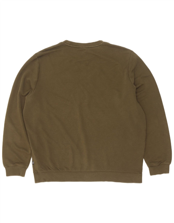 Felpa da uomo Puma Jumper XL in cotone kaki