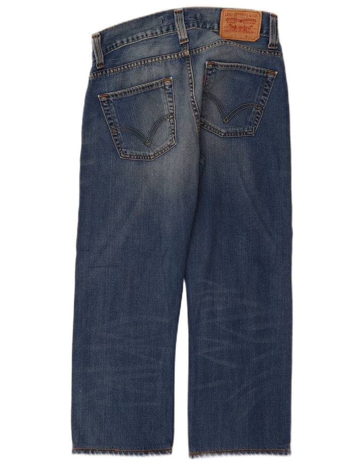 Levi's Womens 506 Standard Fit Straight Jeans W30 L24 Blue