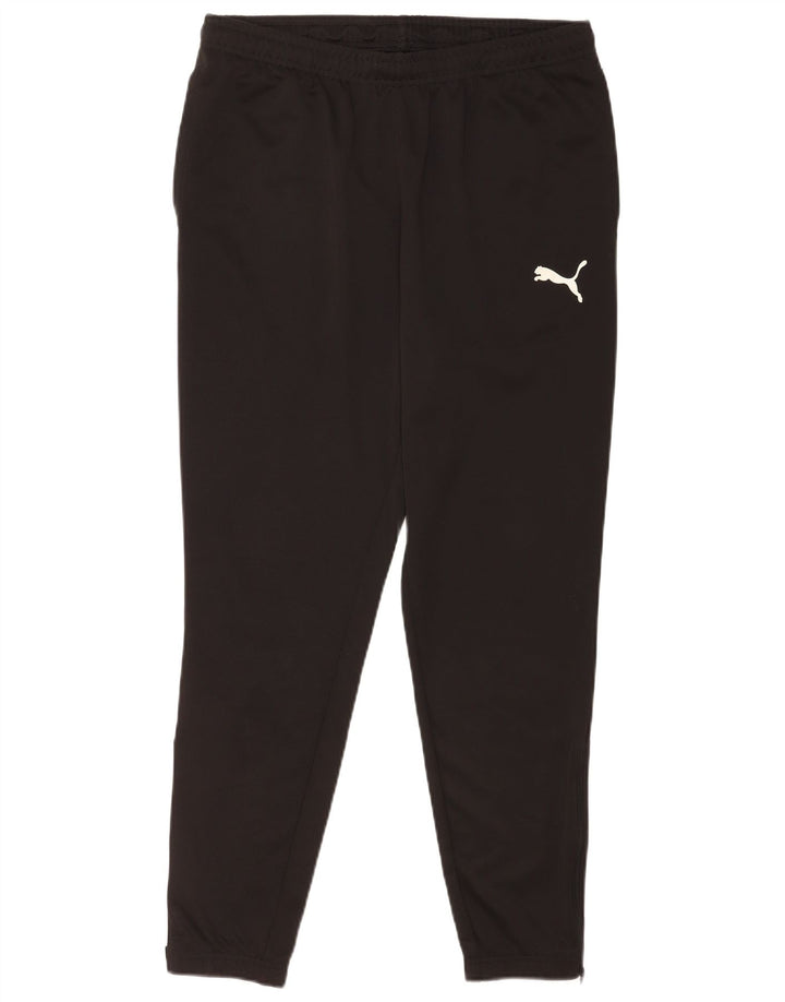 Puma Mens Tracksuit Trousers Large Black Polyester
