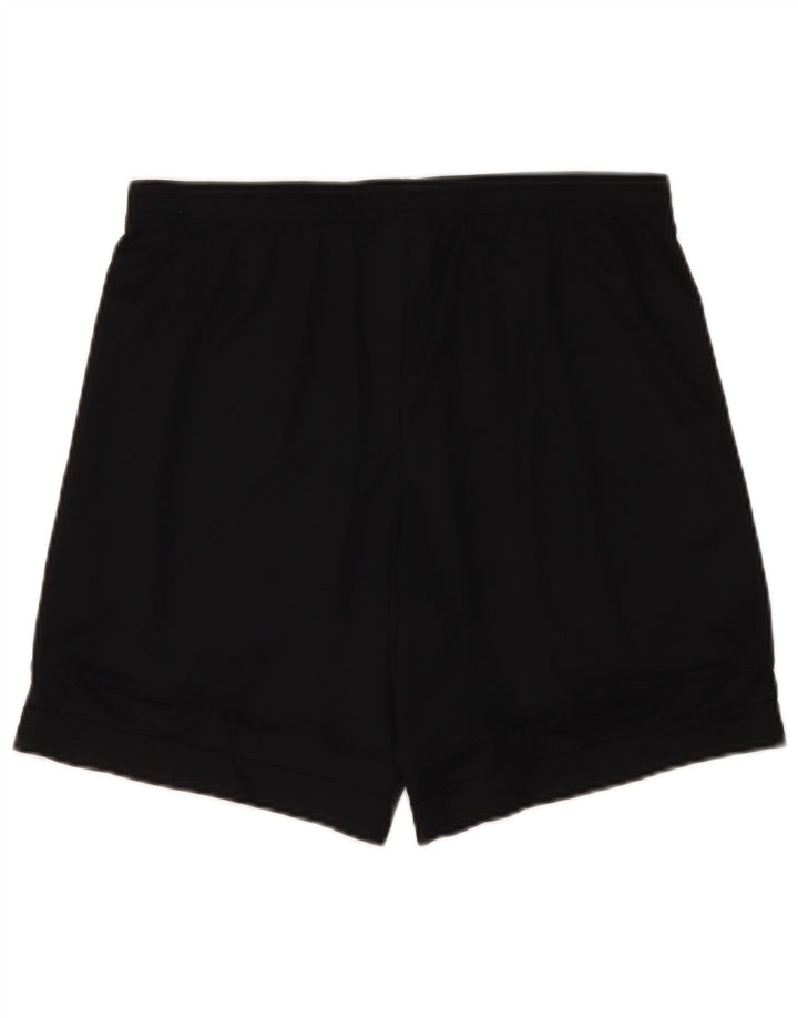 Pantaloncini sportivi Nike Dri Fit da uomo, grandi, in poliestere nero