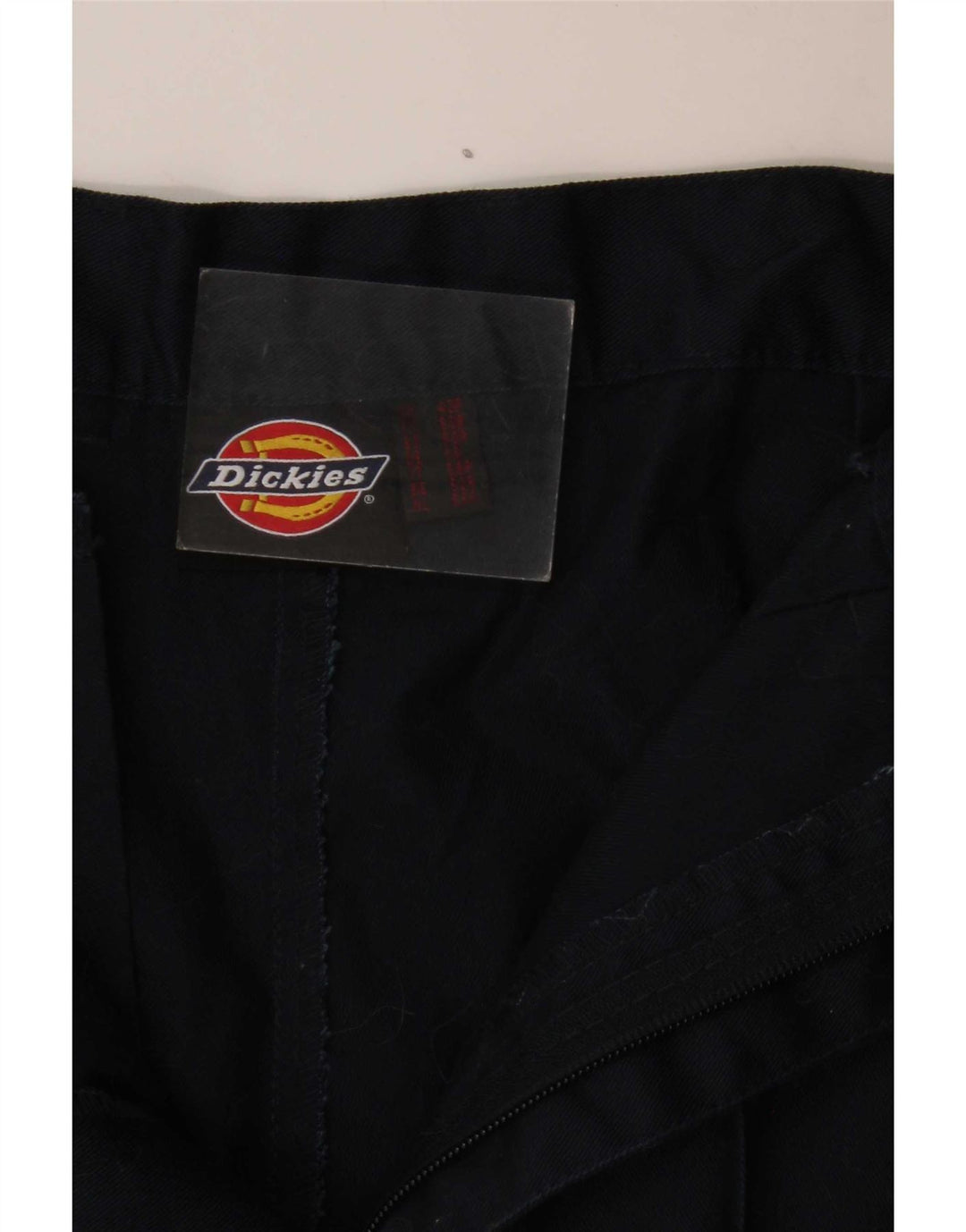 Dickies Mens Straight Suit Trousers W40 L28 Navy Blue Polyester Classic