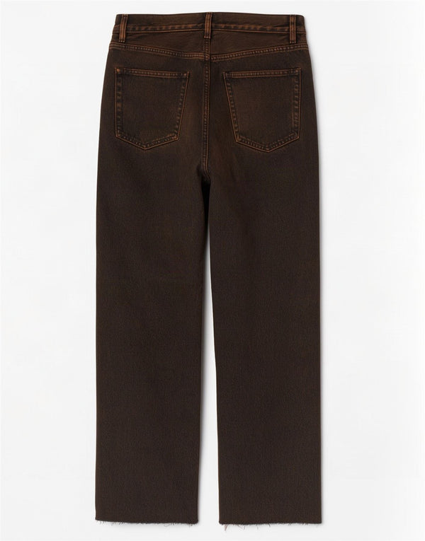 Cos Mens Mid Rise Straight Jeans W29 L28 Brown
