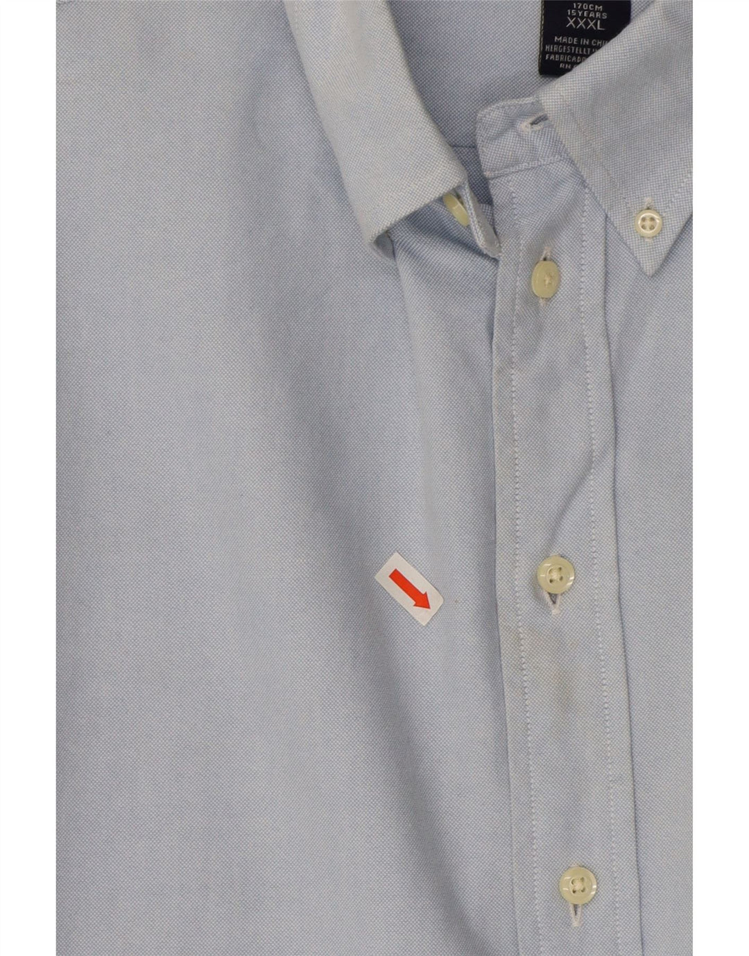 GANT Boys Shirt 14-15 Years 3XL Blue Cotton Vintage Gant and Second-Hand Gant from Messina Hembry 