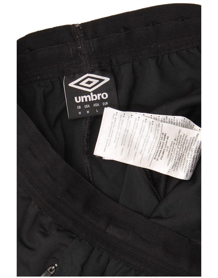 Umbro Mens Brentford FC Cargo Tracksuit Trousers Medium Black Polyester